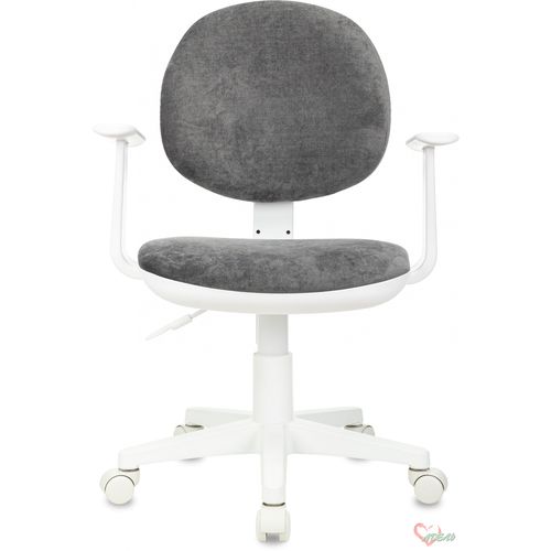 Кресло 356AXSN серый Light-19 крестов. пластик пластик белый CH-W356AXSN/LT-19