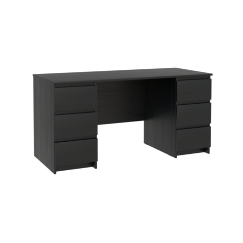 КАСТОР стол письменный 6 ящиков