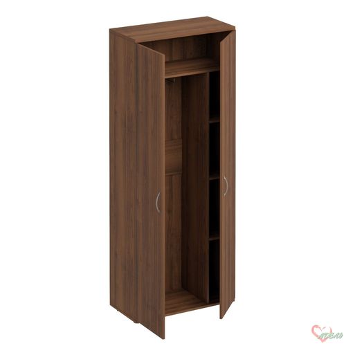 Комфорт Шкаф для одежды с дополнением  80*38*200 орех французский К.531