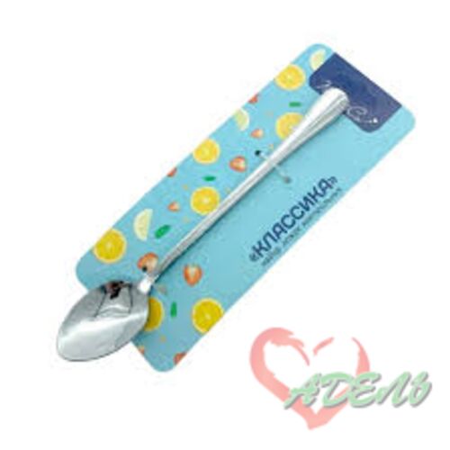 Набор ложек коктейльных 2 шт, нерж. сталь, КЛАССИКА