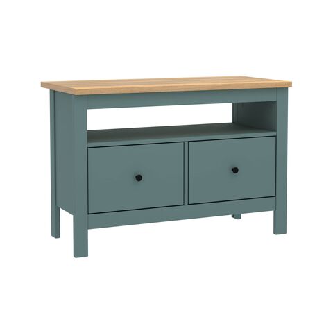 САГА тумба под ТВ 2 ящика серая