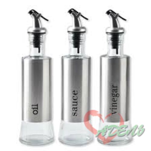 Дозатор масла, 300 мл., стекло, нерж.сталь