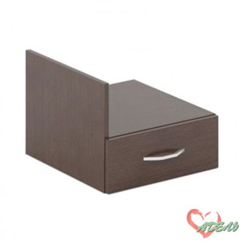 Simpl Тумба подвесная 1 ящ. SС-1V легно темн. 41*45*23