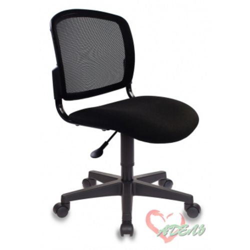 Кресло 296 15-21 (1296NX/BLACK спинка сетка черный сиденье черный&nbsp)