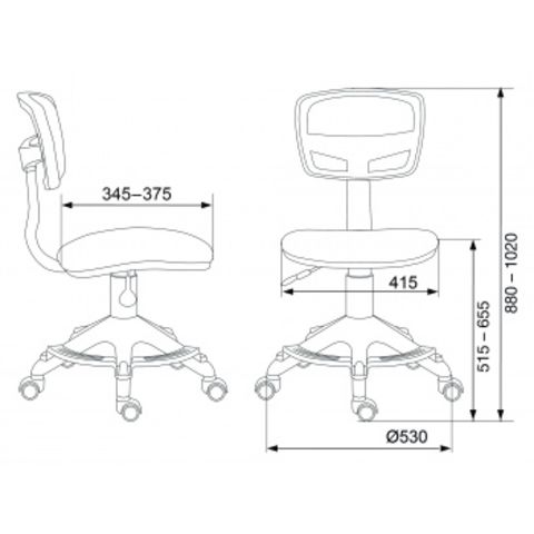 Кресло 299-F/ABSTRACT мультиколор абстракция сетка/ткань крестовина пластик подст.для ног