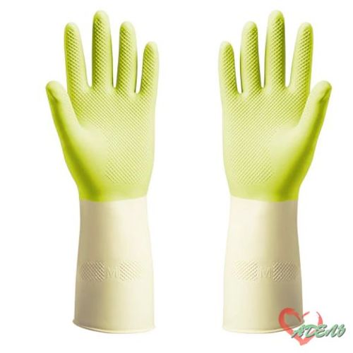 ПОТКЕС Резиновые перчатки, зелёный M