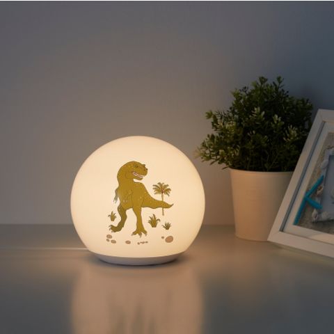 ЭНГАРНА настольная лампа, светод, динозавр