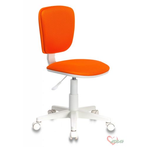 Кресло 204NX оранжевый TW-96-1 крестовина пластик пластик белый CH-W204NX/ORANGE