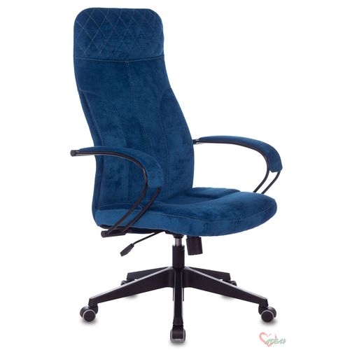 Кресло 608Fabric темно-синий Velvet 29 крестовина пластик CH-608/FABRIC-DBLUE