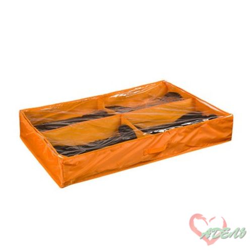Короб для хранения обуви 4 секции Апельсин 94*60*15